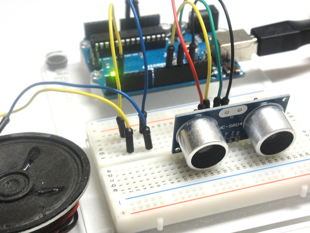 Arduino と超音波でドレミをしてみた: おじさんMakers 日記